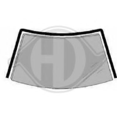 Уплотнитель лобового стекла DIEDERICHS 8307476