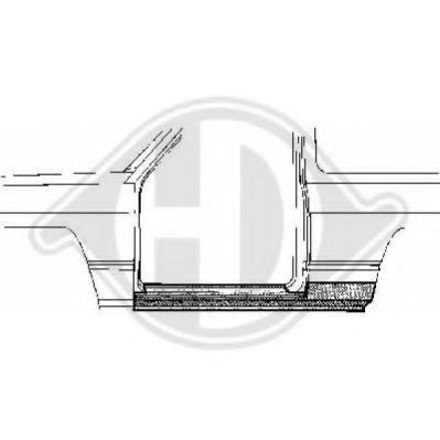 Порог DIEDERICHS 9891021