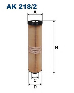 Воздушный фильтр FILTRON AK218/2