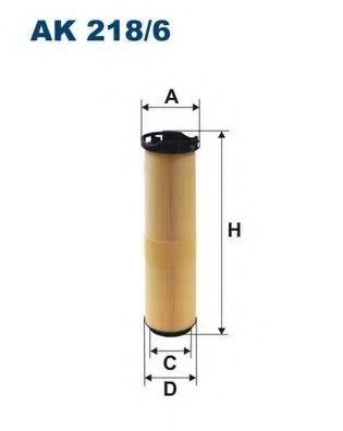 Воздушный фильтр FILTRON AK218/6