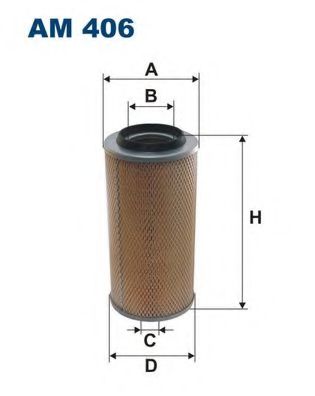 Воздушный фильтр FILTRON AM406