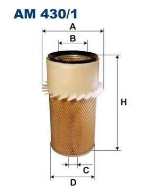 Воздушный фильтр FILTRON AM430/1