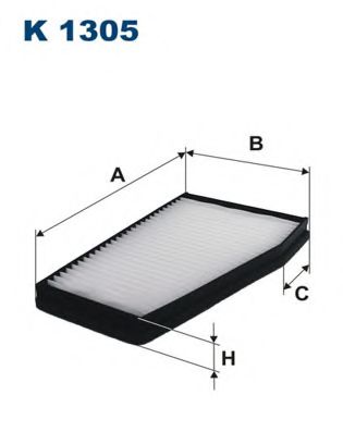Фильтр салона FILTRON K1305