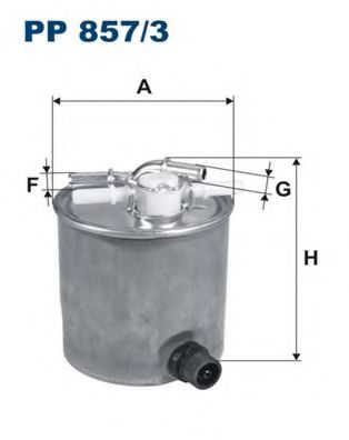 Топливный фильтр FILTRON PP857/3