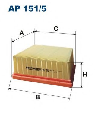 Воздушный фильтр FILTRON AP151/5