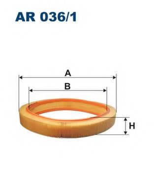 Воздушный фильтр FILTRON AR036/1