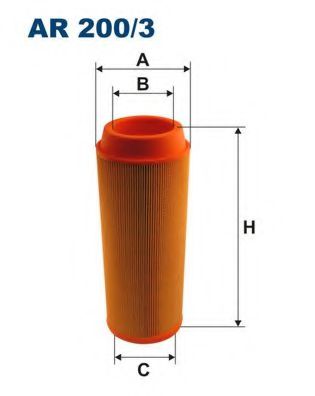 Воздушный фильтр FILTRON AR200/3