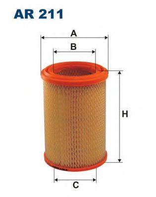 Воздушный фильтр FILTRON AR211
