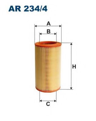 Воздушный фильтр FILTRON AR234/4