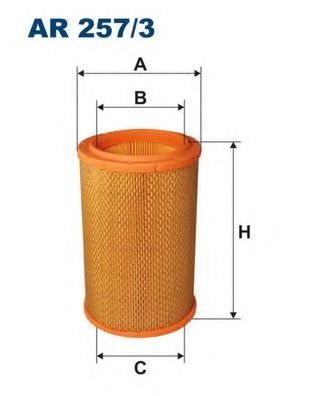 Воздушный фильтр FILTRON AR257/3