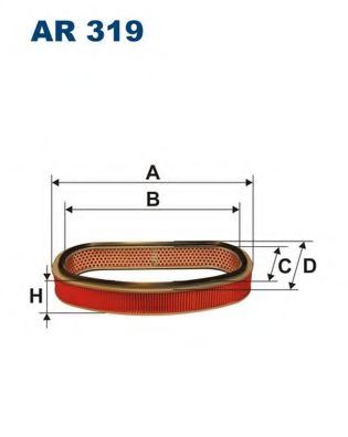 Воздушный фильтр FILTRON AR319