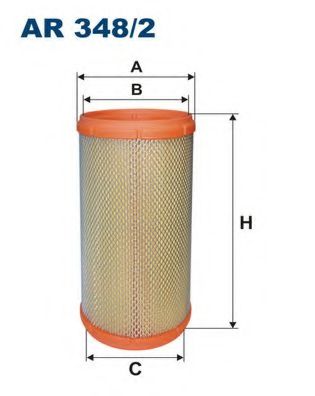 Воздушный фильтр FILTRON AR348/2
