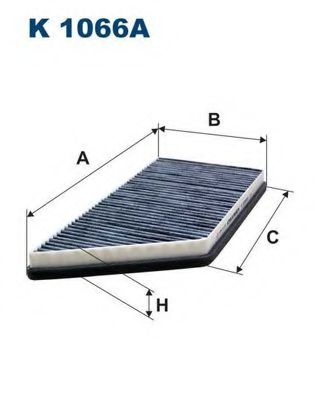 Фильтр салона FILTRON K1066A