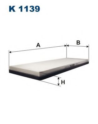 Фильтр салона FILTRON K1139