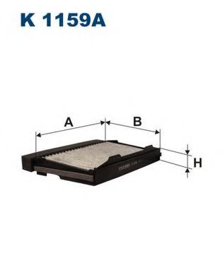 Фильтр салона FILTRON K1159A