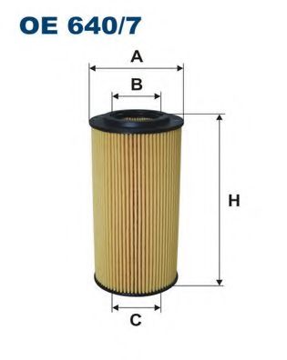 Масляный фильтр FILTRON OE640/7