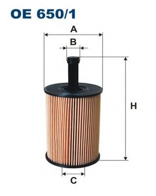 Масляный фильтр FILTRON OE650/1