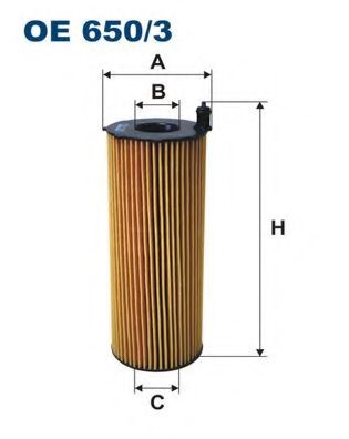 Масляный фильтр FILTRON OE650/3