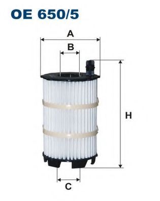 Масляный фильтр FILTRON OE650/5