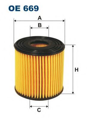 Масляный фильтр FILTRON OE669