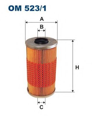 Масляный фильтр FILTRON OM523/1