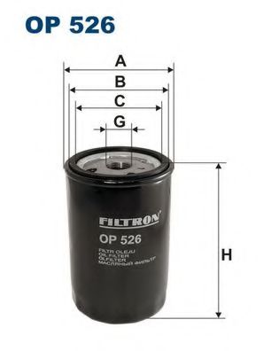 Масляный фильтр FILTRON OP526