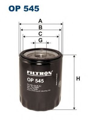 Масляный фильтр FILTRON OP545