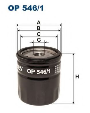 Масляный фильтр FILTRON OP546/1