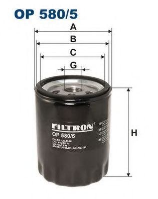 Масляный фильтр FILTRON OP580/5