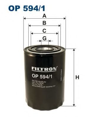 Масляный фильтр FILTRON OP594/1