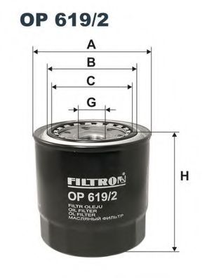 Масляный фильтр FILTRON OP619/2