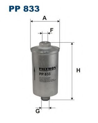 Топливный фильтр FILTRON PP833