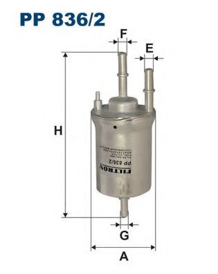 Топливный фильтр FILTRON PP836/2