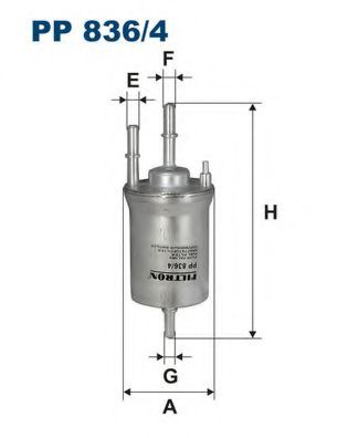Топливный фильтр FILTRON PP836/4