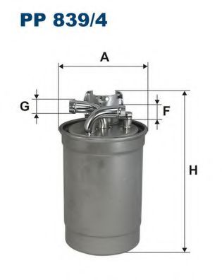 Топливный фильтр FILTRON PP839/4