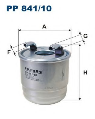 Топливный фильтр FILTRON PP841/10