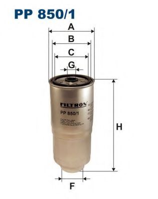 Топливный фильтр FILTRON PP850/1