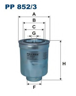 Топливный фильтр FILTRON PP852/3