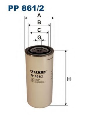 Топливный фильтр FILTRON PP861/2