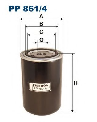 Топливный фильтр FILTRON PP861/4