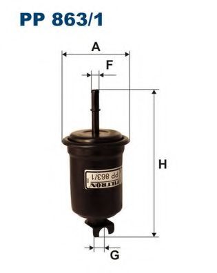 Топливный фильтр FILTRON PP863/1