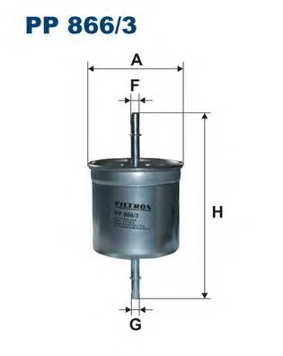 Топливный фильтр FILTRON PP866/3