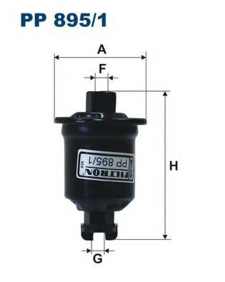 Топливный фильтр FILTRON PP895/1