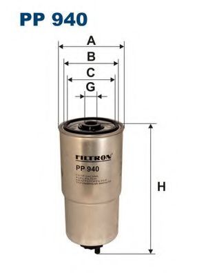 Топливный фильтр FILTRON PP940