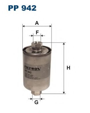 Топливный фильтр FILTRON PP942