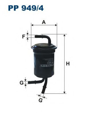 Топливный фильтр FILTRON PP949/4