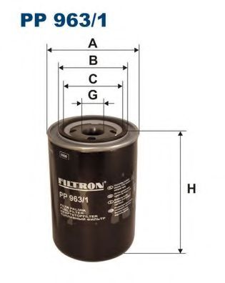 Топливный фильтр FILTRON PP963/1