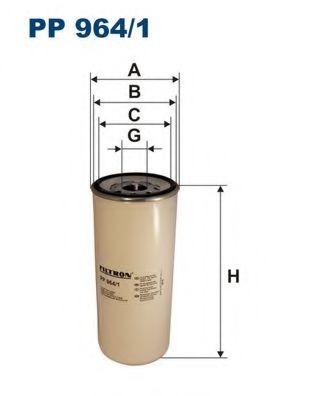 Топливный фильтр FILTRON PP964/1