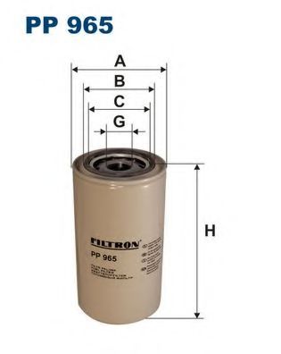 Топливный фильтр FILTRON PP965