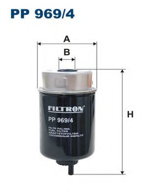Топливный фильтр FILTRON PP969/4